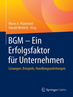 cover image of BGM – Ein Erfolgsfaktor für Unternehmen